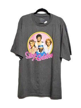 NEW The Golden Girls Stay Golden ABC Studios Men's 2XL Graphic Tee T-Shirt